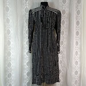Vintage California Girl By Petrina Aberle Made In USA Polk Women's Dress Size 8